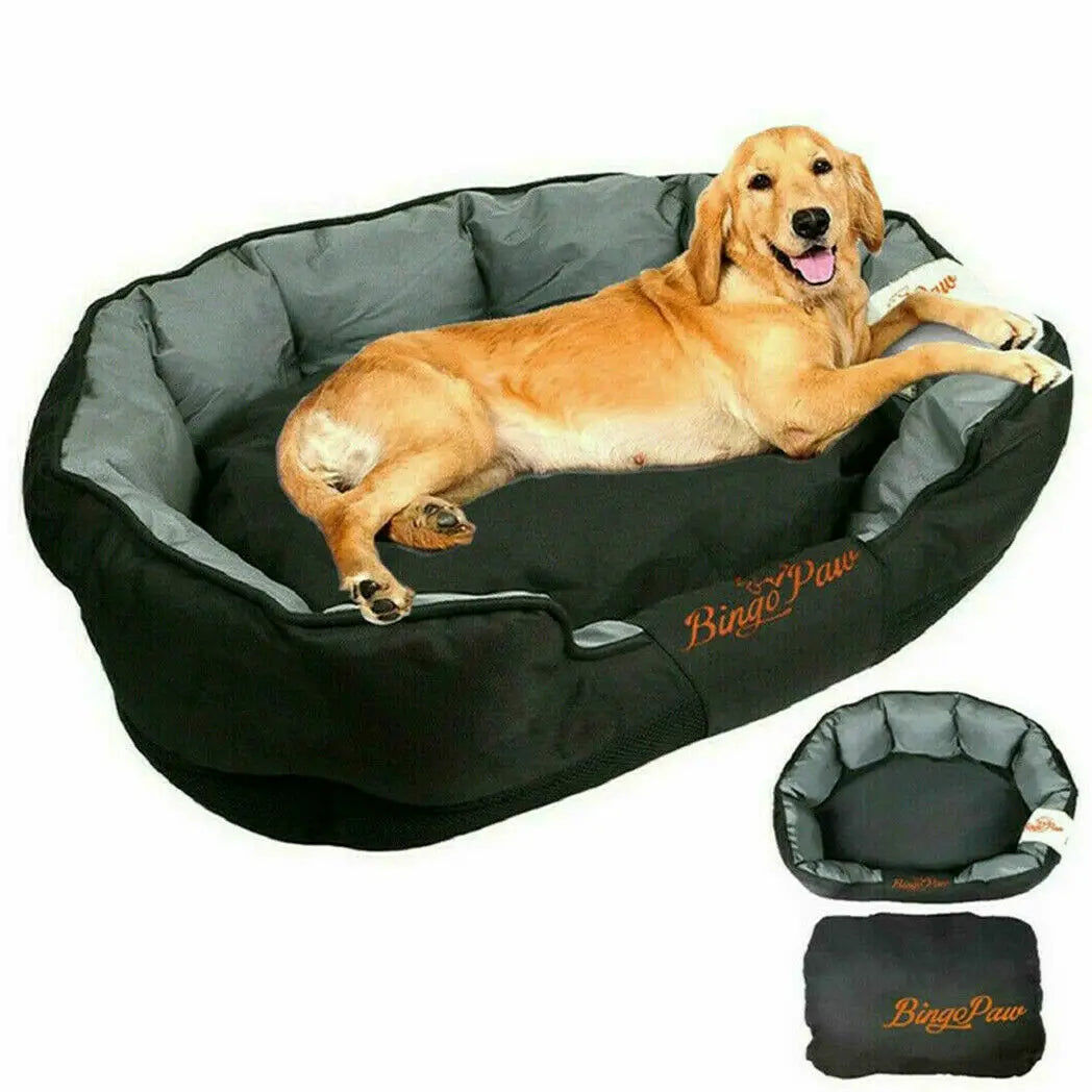 Borwart Orthopedic Sofa Dog Bed With Waterproof Oxford Cushion