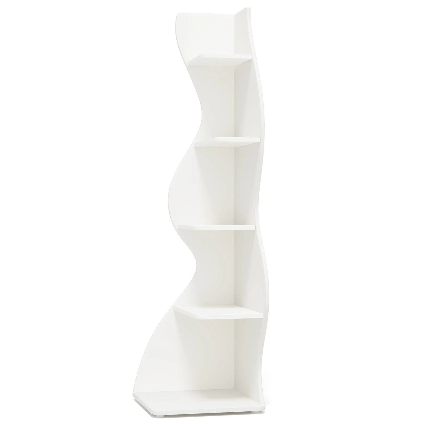 Tribesigns Five Tier Corner Shelf Wall Bookcase Plant Stand