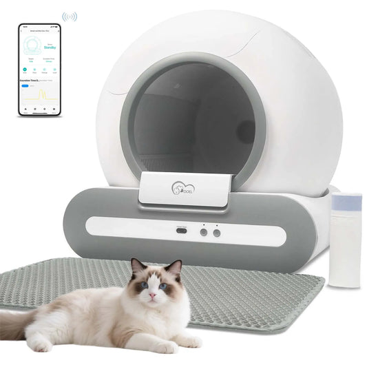 DOEL Self Cleaning Cat Litter Box With App Control And WiFi