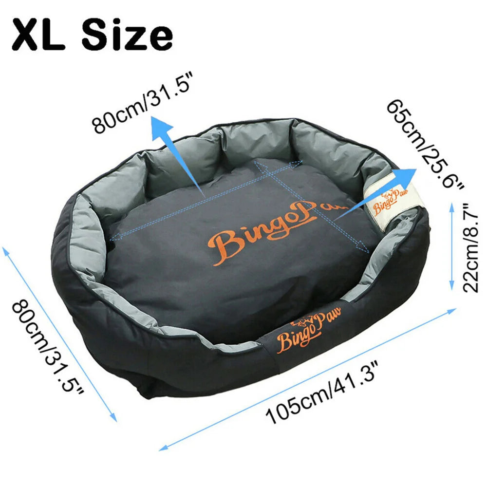Borwart Orthopedic Sofa Dog Bed With Waterproof Oxford Cushion