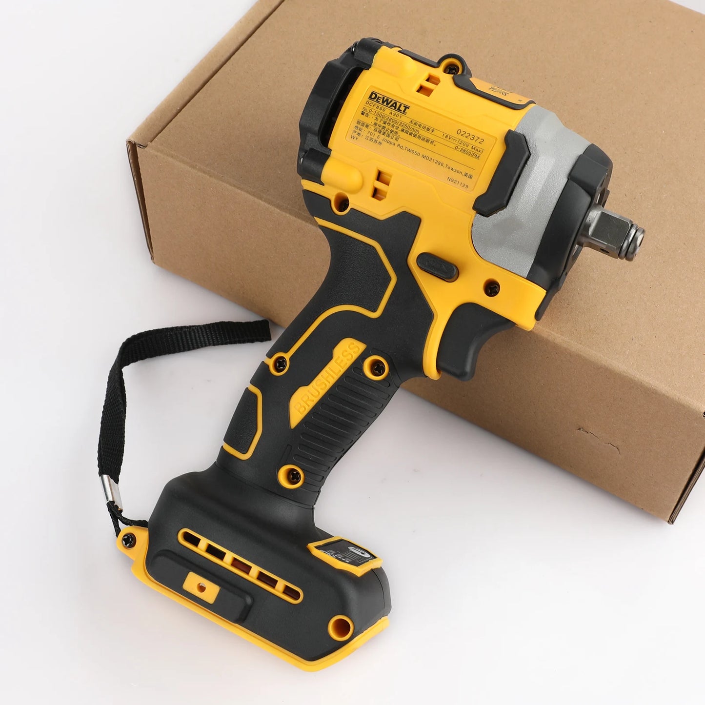 DEWALT DCF850 20V Max Brushless Impact Driver One Quarter Hex