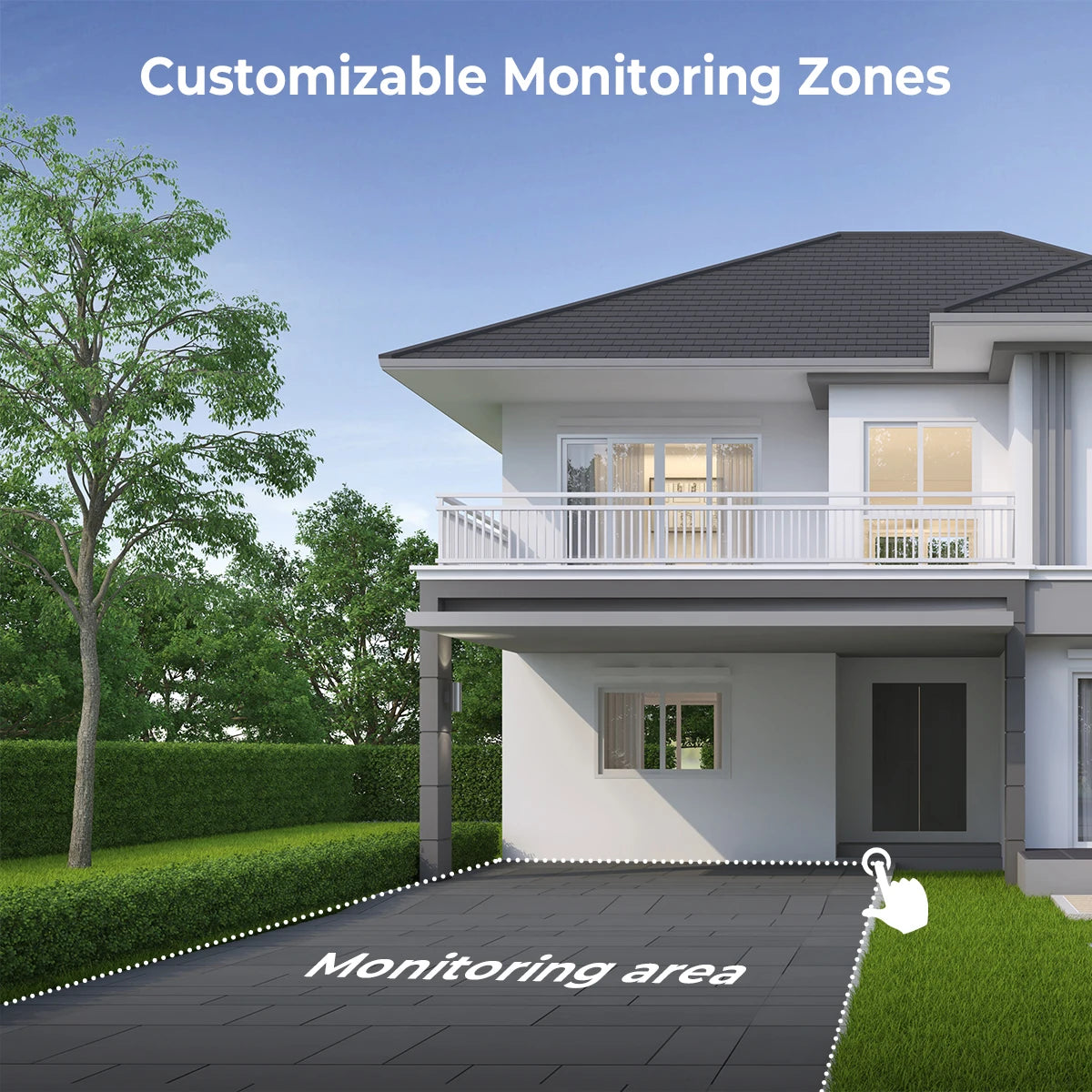 Ravienty 8 Channel CCTV Camera Security System With AI Detection
