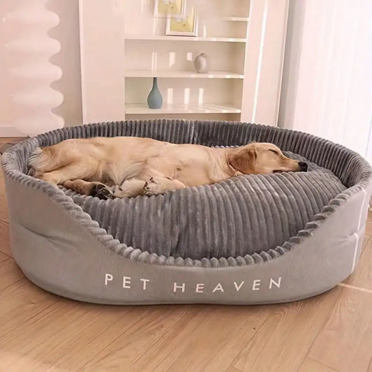 Soft Cotton Pet Bed For Dogs And Cats With Thick Padding