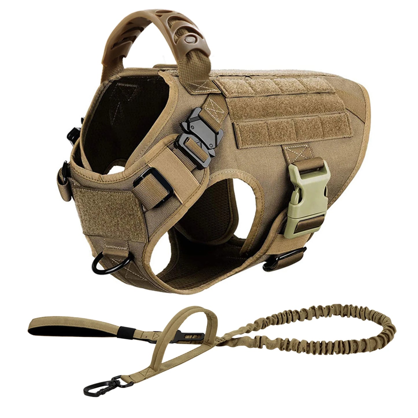 Nylon Dog Harness and Leash Set for Large Dogs Training Vest
