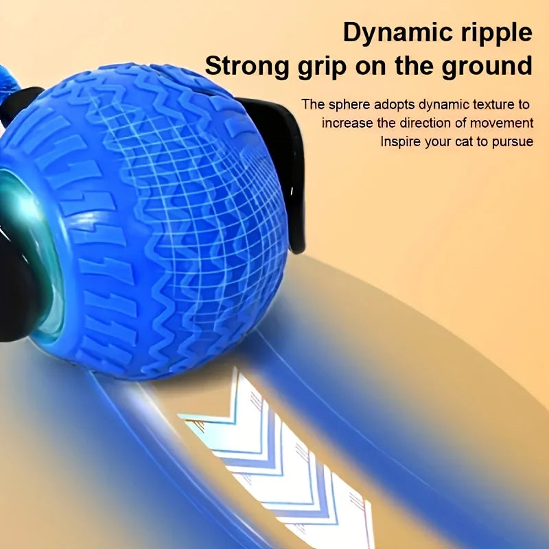 Automatic Led Rolling Ball Self Playing Cat Toy